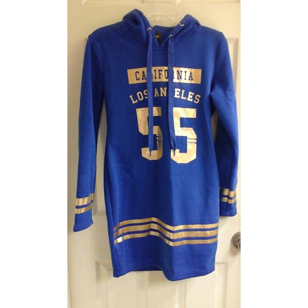 Special One Dress Junior girls size Medium, Sweater Blue, LA, CA, NWT $79